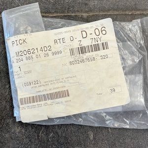 Mercedes Benz OEM Bumper Tow Eye Cap